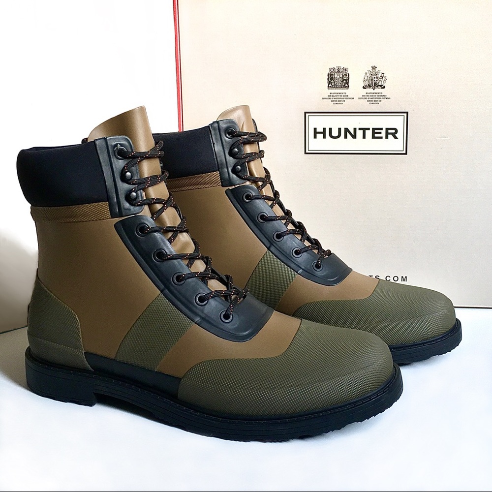 HUNTER Men’s Original Commando Boots